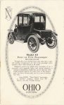 1913 The OHIO Electric Simplest and Safest Car in the World The Ohio Electric Car Co. Toledo, OHIO 5.5”x9”page 6
