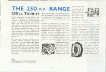 1935 RUDGE BROCHURE THE 250 RANGE 250c.c. TOURIST 10″×6″ Reproduction page 8