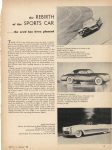 1952 2 GENERAL MOTORS the REBIRTH of the SPORTS CAR…the seed has been planted, Le Sabre AUTO February, 1952 page 37
