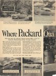 1952 ca. PACKARD WHERE PACKARD QUALITY IS CONFIRMED! Test Cars Run Up 1,078,125 Chassis-Jolting Miles A Year A Packard’s Multi-Million-Dollar Proving Grounds! Quality 1