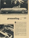 1953 PACKARD Presenting…the Packard Pan American, AUTO AGE’S cover car may go into Limited production in 1953. I’ll be expensive, but clean styling and luxury features should attract attention page 10