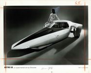 1969 3 4 GENERAL MOTORS FUTURISTIC AUTOMOBILE…Development of the Astro III, a sleek, two-passenger experimental car resembling an executive jet. March 4, 1969 Front Cover