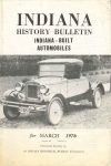 INDIANA BUILT AUTOMOBILES 1976 INDIANA HISTORY BULLETIN March 1976 6×9 Front cover