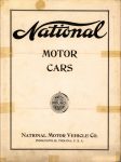 1907 National MOTOR CARS NATIONAL MOTOR VEHICLE CO. INDIANAPOLIS INDIANA Antique Automobile Club of America Folded Brochure page 1