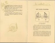 ca. 1909 HANDBOOK on the operation of MOTOR CARS and MOTOR BOATS Published by NATIONAL CARBON COMPANY pages 10 & 11