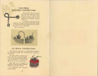 ca. 1909 HANDBOOK on the operation of MOTOR CARS and MOTOR BOATS Published by NATIONAL CARBON COMPANY pages 30 & 31