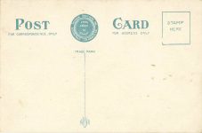 1911 Racing Old Orchard Beach ME signal to start postcard Back