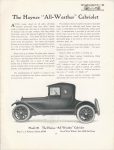 1915 THE HAYNES AMERICA’S FIRST CAR The Haynes “All-Weather” Cabriolet Model 30 8.75″x11.5″ page 19