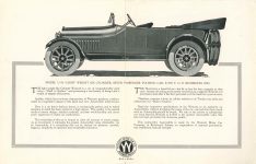 1915 WESTCOTT The Sign of the Westcott Westcott Motor Car Co. Richmond, Indiana 8.5″x10.5″ Inside 1