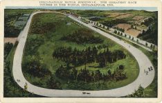 1920 ca Indy 500 track 10530 postcard Front