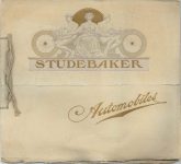 1902 7 STUDEBAKER ELECTRIC VEHICLES Catalogue No. 209 July 9″×8″ Front cover