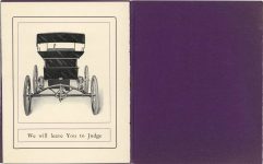 1904 BAKER Motor Vehicle Company Inside back cover
