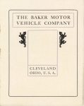 1904 BAKER Motor Vehicle Company page a