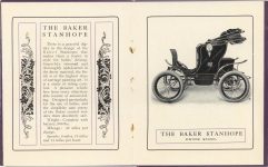 1904 BAKER Motor Vehicle Company pages 10 & 11