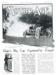 1911 8 31 Elgins Big Cup Captured by Zengel National MOTOR AGE xerox Source Blain Motorsports Foundation