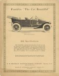 1911 FRANKLIN “The Car Beautiful” 1911 Specifications H.H. FRANKLIN MANUFACTURING COMPANY, Syracuse, NY FRANKLIN AUTOMOBILE COMPANY Syracuse, NY 8″×11″ page 1