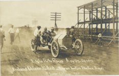 1911 Elgin Auto Races Aug 25 26 1911 Ireland Driver Killed Otorlon hurt in Practice Aug 21 Staver Chicago 217 RPPC