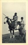 14 THE MESSAGE Reeds Indian Pictures postcard Front