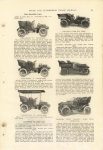 1904 FOURTH ANNUAL Review of Complete Automobiles CYCLE AND AUTOMOBILE TRADE JOURNAL 6″×9″ page 69