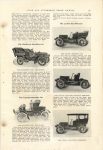 1904 FOURTH ANNUAL Review of Complete Automobiles CYCLE AND AUTOMOBILE TRADE JOURNAL 6″×9″ page 89