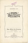 1905 ADVERTISING CUTS OF POPE Waverley ELECTRICS Front cover
