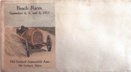 1911 9 4, 5, 6 Beach Races, September 4, 5 and 6, 1911  Old Orchard Automobile Asso. Old Orchard, Maine envelope cover screenshot
