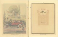 1912 Packard MOTOR CARS 8″×11″ page 1
