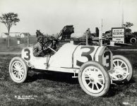 1913 Indianapolis 500 Gil Anderson STUTZ HH COBURN CO Indianapolis Ind 2590 10×8 photograph front