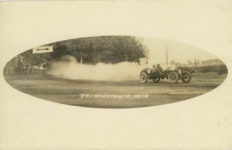 1911 Elgin Road Races 27 Stickney in Velie RPPC front