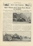 1911 8 30 NATIONAL Sport and Contests Elgins National Stock Chassis Races Marred by Accidents THE HORSELESS AGE 9×12 page 318
