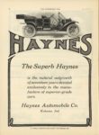 1910 11 30 HAYNES THE SUPER HAYNES HAYNES AUTOMOBILE COMPANY, Kokomo Indiana THE HORSELESS AGE November 30, 1910 Vol. 26 No. 22 9×12 page 18