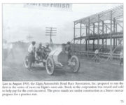 1910 8 Elgin National Road Races POSTCARD HISTORY SERIES Elgin, Illinois William E. Bennett page 75
