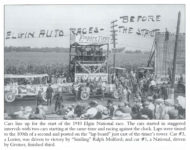 1910 8 NATIONAL Elgin National Road Races POSTCARD HISTORY SERIES Elgin, Illinois William E. Bennett page 76