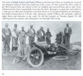 1911 8 Wrecked car Ireland killed in practice 8 21 11 OBrien mech injured Elgin National Road Races POSTCARD HISTORY SERIES Elgin, Illinois William E. Bennett page 78
