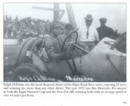 1912 8 Ralph DePalma Mercedes Elgin National Road Races POSTCARD HISTORY SERIES Elgin, Illinois William E. Bennett page 79