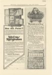 1908 5 McCRAY Refrigerators See the Point? McCray Refrigerator Company Kendallville, IND CENTURY ADVERTISEMENTS May 1908 6.75”x9.75” page 53