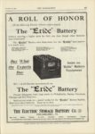 1909 12 23 EXIDE Battery The Exide Battery THE AUTOMOBILE 9″x12″ page 107