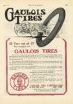 1913 6 5 GAULOUS TIRES THE AUTOMOBILE 8.25″×12″ page 111