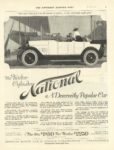 1917 National A Deservedly Popular Car SATURDAY EVENING POST 10×14 page 43
