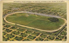 1939 5 30 Indy 500 INDIANAPOLIS MOTOR SPEEDWAY THE GREATEST AUTOMOBILE RACE COURSE IN THE WORLD 3A H763 postcard front a