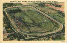 1948 5 Indy 500 INDIANAPOLIS MOTOR SPEEDWAY THE GREATEST AUTOMOBILE RACE COURSE IN THE WORLD postcard front