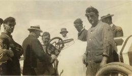 1910s ca. Barney Oldfield racecar driver 9