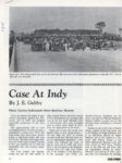 1967 7 8 CASE Case at Indy by J.E. Gebby ANTIQUE AUTOMOBILE July-August 1967 AACA Library page 18