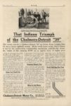 1909 9 Chalmers-Detroit That Indiana Triumph of the Chalmers-Detroit “30” MoToR AACA Library page 145