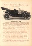 1909 Chalmers-Detroit THE 1909 MODELS “30” & Forty AACA Library page 1