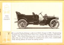 1914 Packard A PATRICIAN AND ITS PROTO TYPES ASK THE MAN WHO OWNS ONE MCMXIV THE 1908 THIRTY – picture and description Antique Automobile Club of America Library page 15