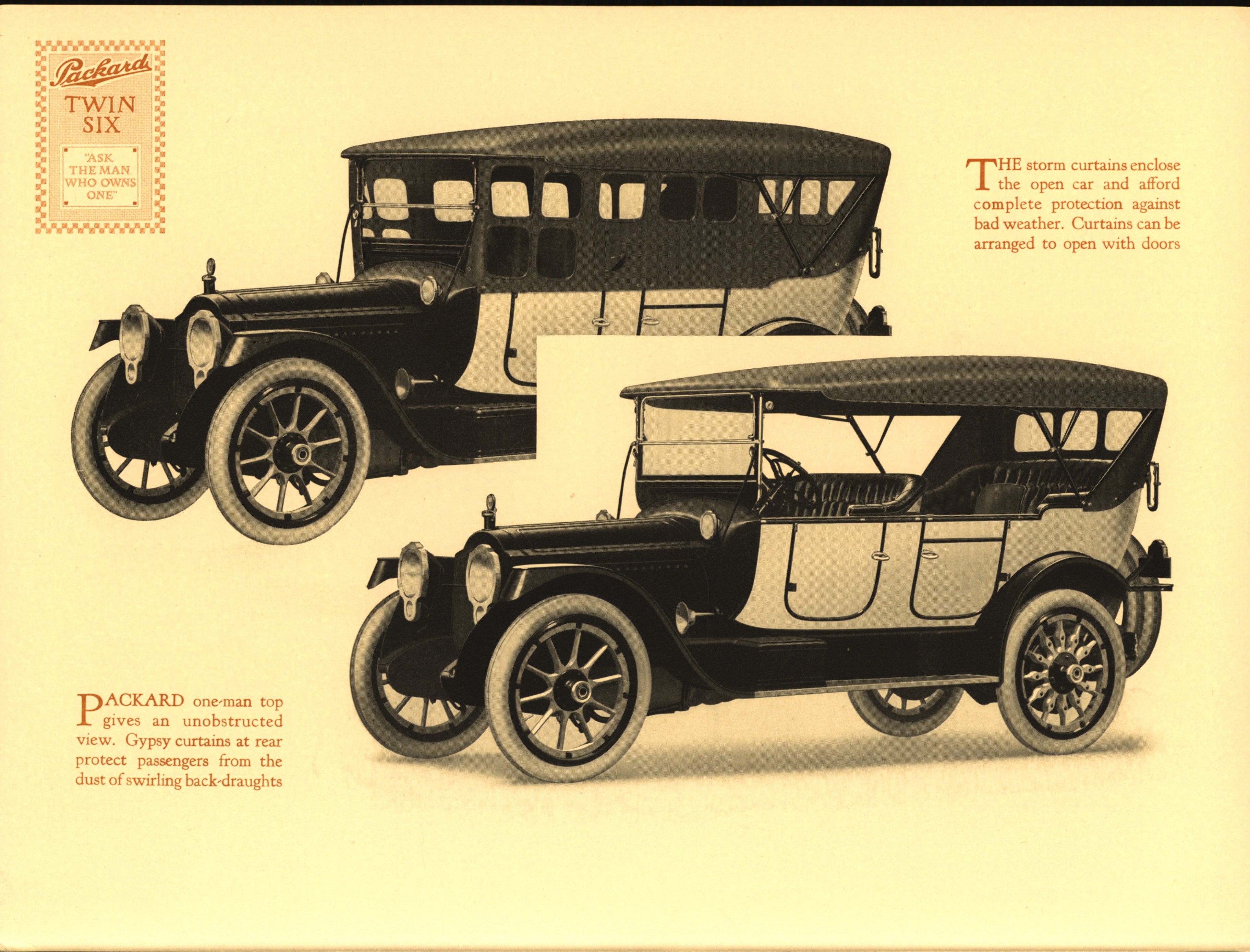 1914 Packard TWIN SIX 1-25 AND 1-35 Archives - Chuck's Toyland