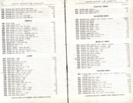 1914 Stutz PARTS PRICE LIST and INSTRUCTION BOOK SERIES E AACA Library xerox page 28 & 29
