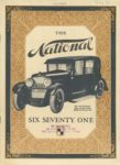 1923 The National SIX SEVENTY ONE 8″×11″ Front cover