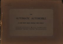 1907 Sturtevant THE AUTOMATIC CAR STURTEVANT MILL COMPANY Boston, Mass AACA Library Front cover